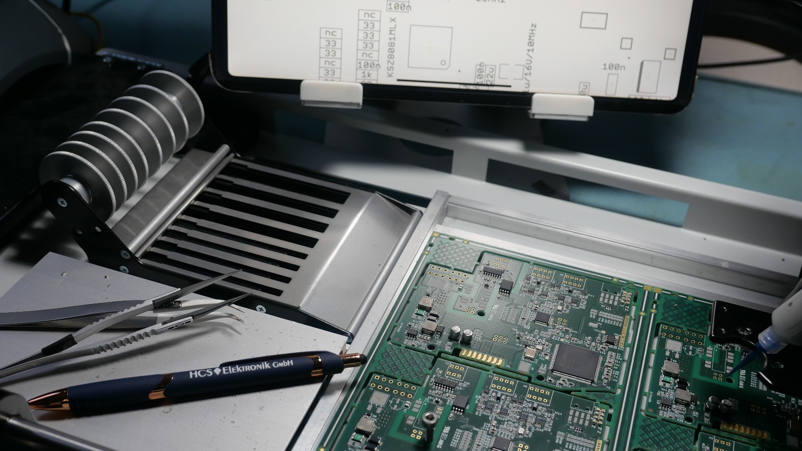 HCS-Elektronik Produktion